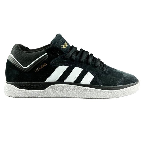 adidas Other - Adidas Men's Tyshawn Core Black White Skate Shoes GY6947 Sizes 9 - 13
